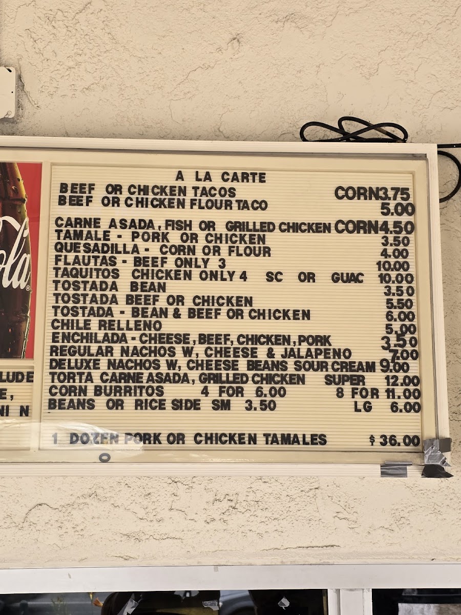 Corrales Mexican Food To Go Menu - Image 3